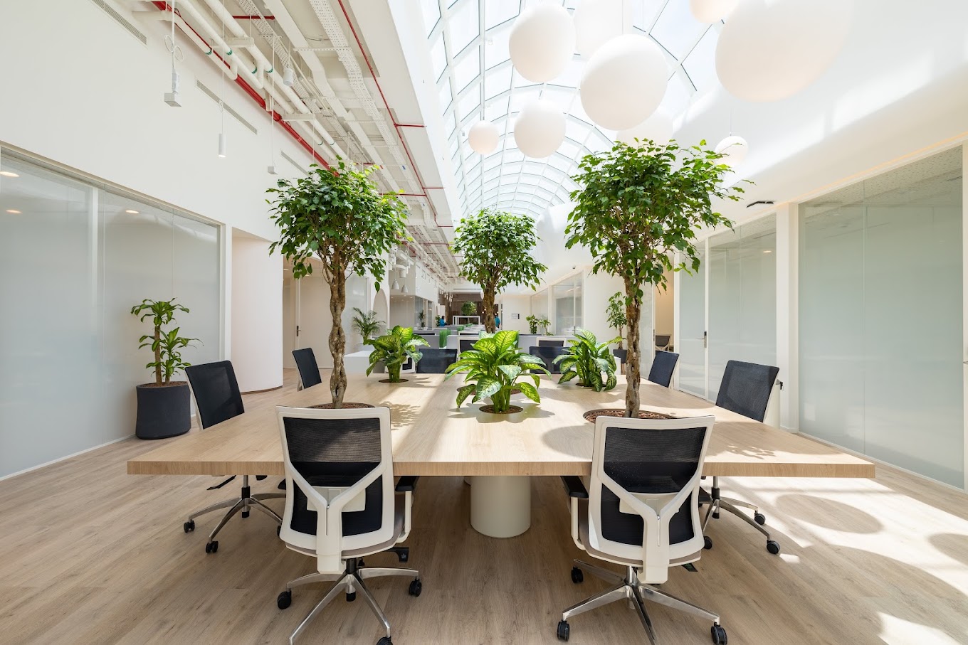 Cloudspaces co-working space at JVC Mall, Dubai