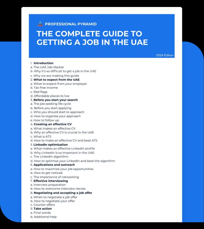 Screenshot of Guides first page
